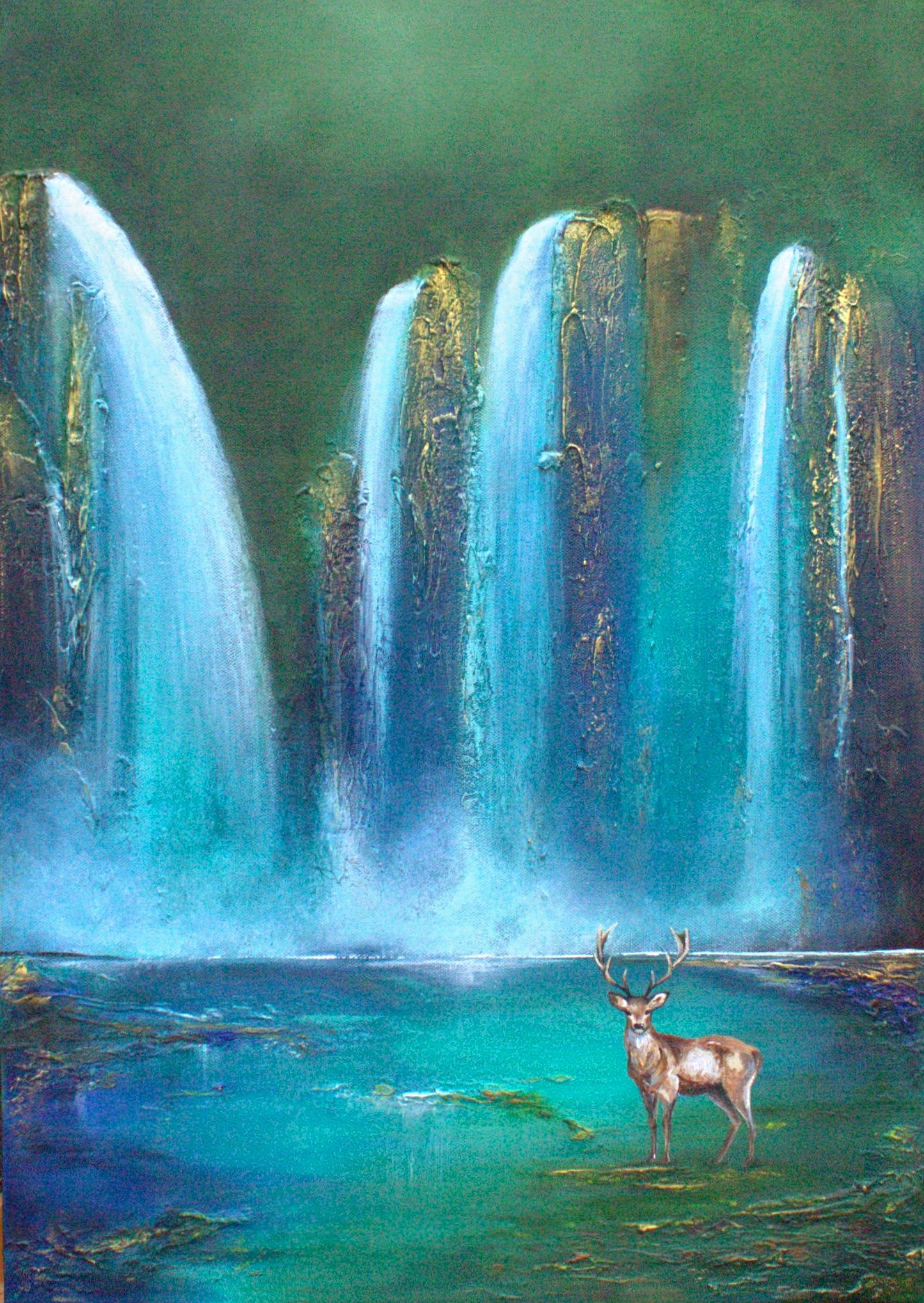 Falls of Fantasy Giclee Print